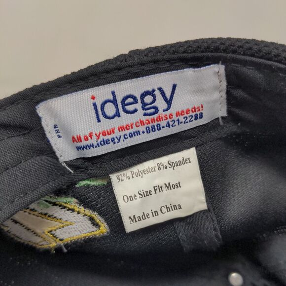 R+L Carriers Racing Men's Slideback Hat Black OSFM #17 Embroidered Logo - Picture 7 of 7